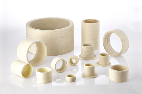 Cylindrical plain bearing H-LINER Mcomposite materialpolymerfor agricultural applications