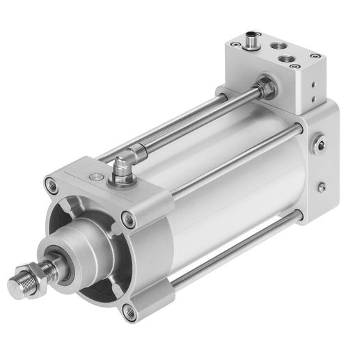 Привод со встроенной электроникой DFPIлинейныйпневматическийсо штоком поршня