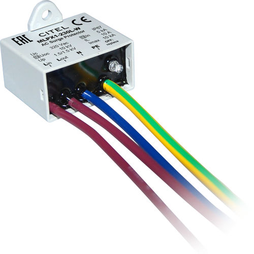 Ограничитель перенапряжения типа 2 серии MLPXтипа 3для светодиодного освещениякомпактный