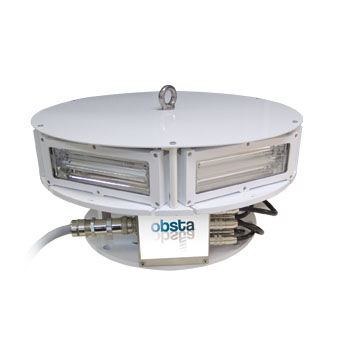 Светодиодный заградительный фонарь макс. 40 кА, 75 Вт, 48 В | Серия светодиодов FLASH