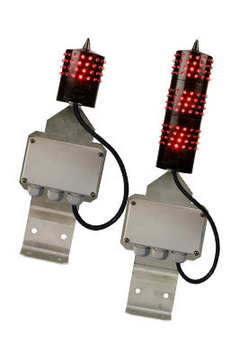 Светодиодный заградительный фонарь 12–240 В | серия НАВИЛАЙТ