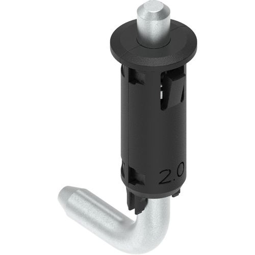 Петля скрытая 1117-У6-02полиамидсталь оцинкованнаяприварная