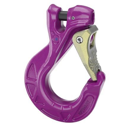 Подъемный крюк ICE-ISHВилкас предохранительной защелкойсталь