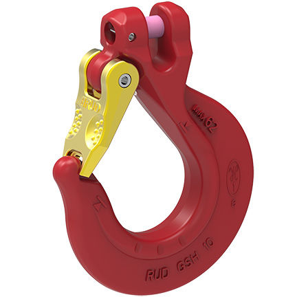 Подъемный крюк GSHВилкас предохранительной защелкойсталь