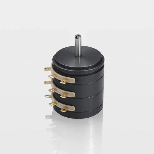 Датчик положения поворота P-2500кондуктивный пластиковый потенциометрIP40высокоточный