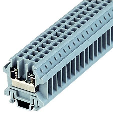 Клеммная колодка для монтажа на DIN-рейку HK3винтовые соединенияпластик