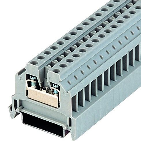 Клеммная колодка для монтажа на DIN-рейке IK5, винтовое соединение