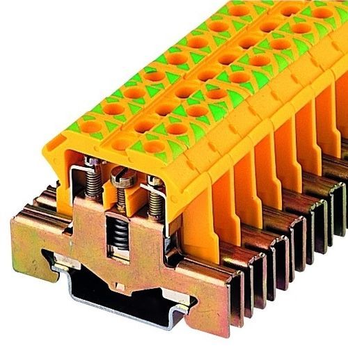 Клеммная колодка для монтажа на DIN-рейку IKE10Винтовое соединениезаземление