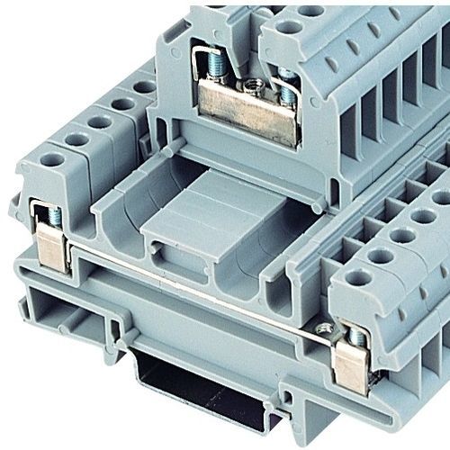 Клеммная колодка на DIN-рейку IKH4винтовые соединенияпластик