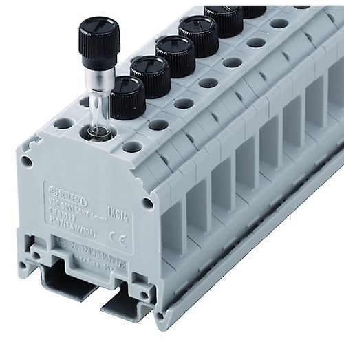 Клеммная колодка на DIN-рейку IKSI4винтовые соединенияпластик