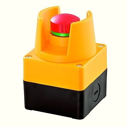 Кнопочный выключатель аварийной остановки SIL_QRSKUVOOизолированныйIP65пластик