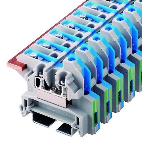 Клеммная колодка на DIN-рейку IKTREDвинтовые соединенияпластмассовыймодульный