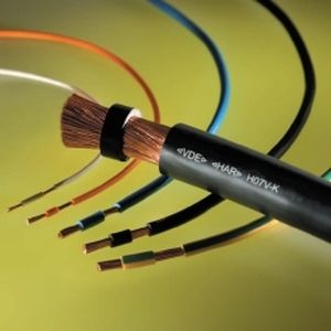 Изолированный соединительный провод медьтермопластикгибкий