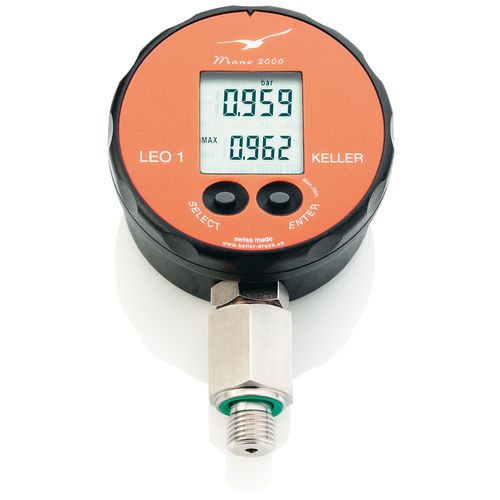 Цифровой манометр LEO1 с резьбой, электронный, искробезопасный
