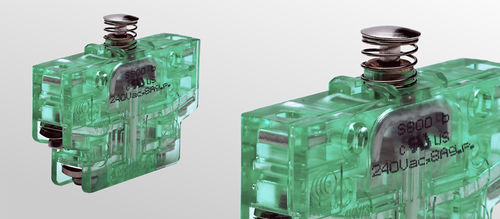 Сенсорный выключатель Выключатели мгновенного действия S800, однополюсный, IP40, с роликовым рычагом