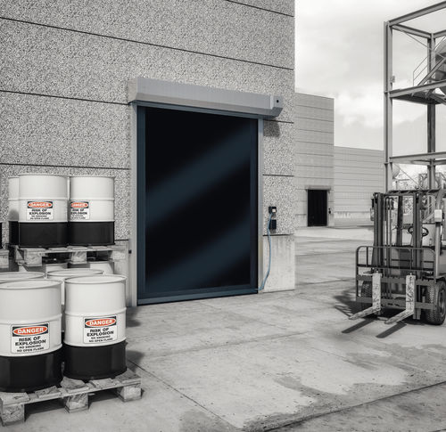 Рулонные ворота S-539нержавеющая стальвысокоскоростнаяATEX