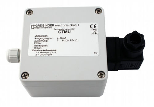 Датчик температуры термопары GTMU-A5Pt1004-wire2-wire