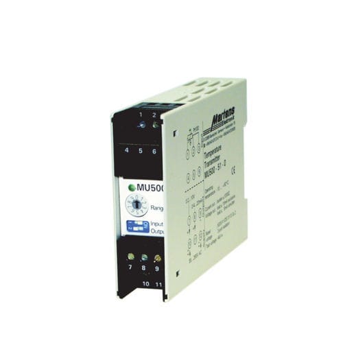 Панельный преобразователь температуры MU500RTDPt100Pt1000