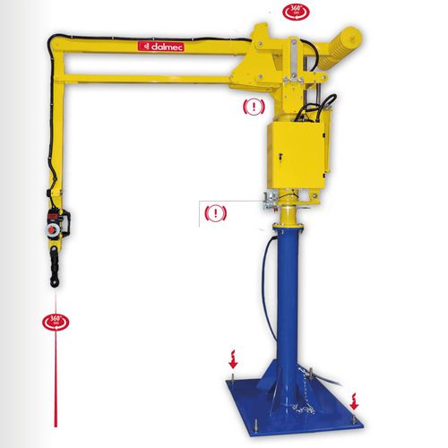 Пневматический манипулятор PARTNER - PS с захватомс присоской для бочек