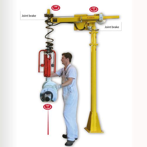 Манипулятор с тросовым подъемником SPEEDYFIL - SPпневматическийс захватом для погрузочно-разгрузочных работ