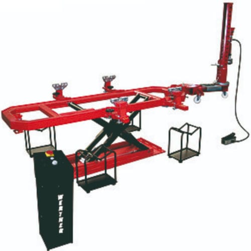 Низкопрофильный стоечный подъемник RPK 25/B-ножницы3 тонны электрогидравлический