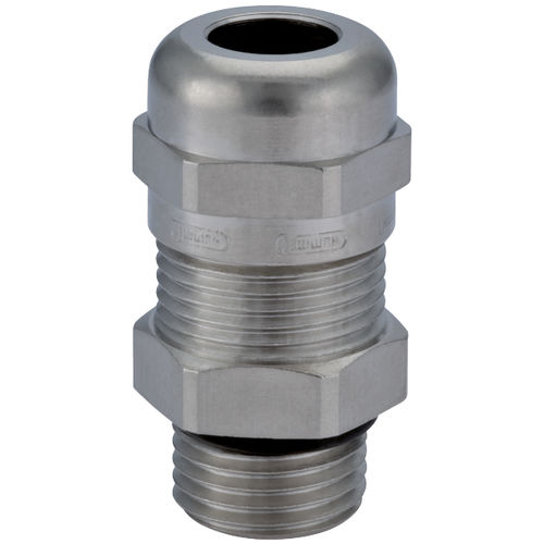 Кабельный ввод из никелированной латуни HSK-M-EMC-Днитрил-бутадиен-каучук (NBR)ЭМС-экранированныйIP68