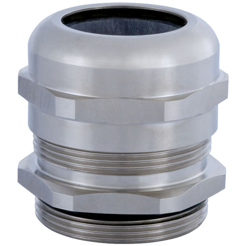 Brass cable gland METRICA-M-EMC-Enickel-plated brassIP68threaded