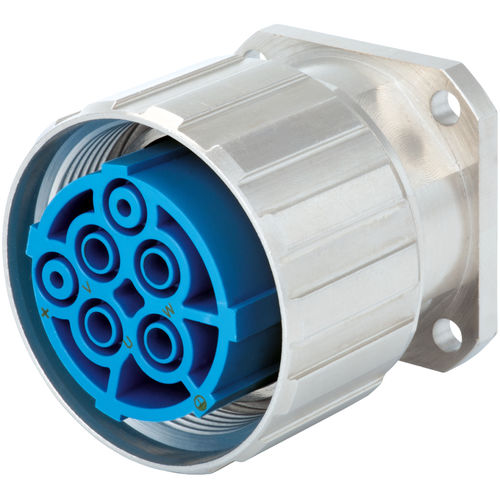 Разъем передачи данных 7.744.023.000Гнездообжимной фланец