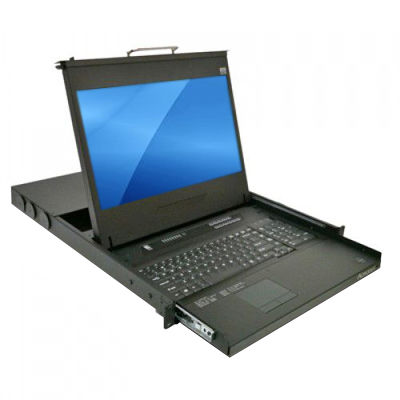 Выдвижная стойка со встроенным KVM-переключателем MKD611719консоль-клавиатура