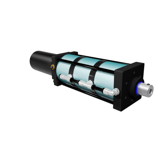 Pneumatic cylinder DAF 450-40double-actingfor pressesprecision