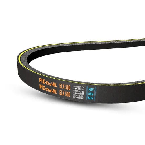 Raw edge power transmission belt PIX-X'tra - MLtrapezoidalfabricagricultural