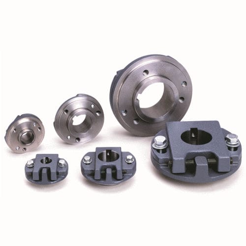 Rigid coupling shaft-hub