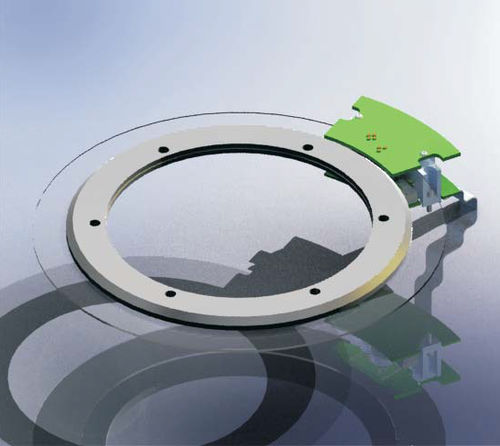 Инкрементный датчик угла поворота LP20, полый вал, синусоидальный, алюминий