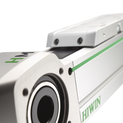 Линейная ось с приводом от двигателя, серия HM-B, с серводвигателем, зубчатым ремнем, компактная