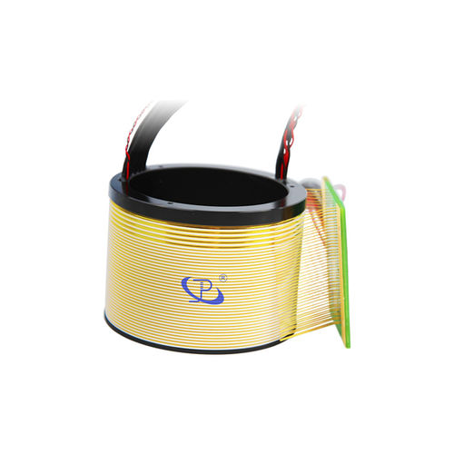 Токосъемное кольцо, состоящее из 2 частей LPS095-0203-0201-28Анодированный алюминийс золотыми контактами