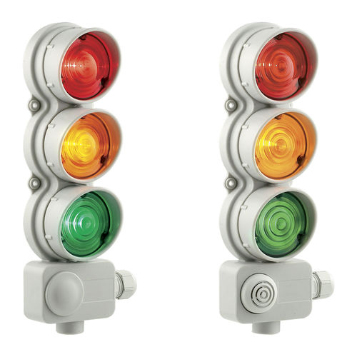 Светофор постоянного тока SMFR 6.3 LD 8QмигающийLED24 В постоянного тока