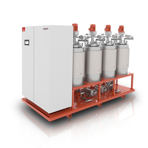 Смеситель-дозатор смолы evomix DFPU для пеныс шестеренчатым насосомдля электронной промышленности