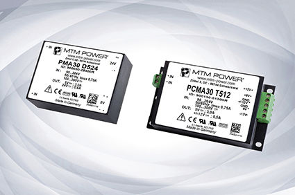 AC/DC power supply PMA30 D seriesDC/DCCEwide input range