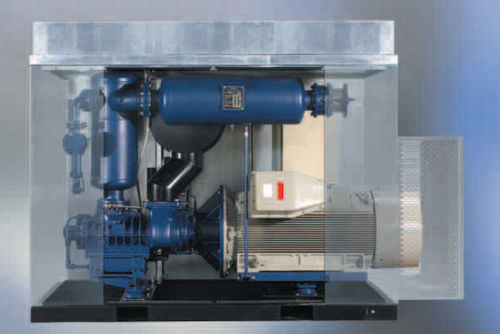 Агрегат компрессорный воздушный серии РКР винтовойстационарный