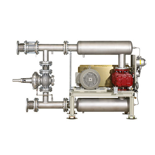 Нагнетательный агрегат объемного типа серии FG, роторно-лопастной, с прямым приводом, ATEX