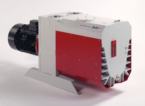 Пластинчато-роторный вакуумный насос серии Duo 255/M со смазкой, двухступенчатый
