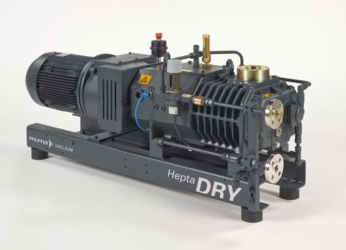 Винтовой вакуумный насос Hepta 300 Pdryодноступенчатый с водяным охлаждением