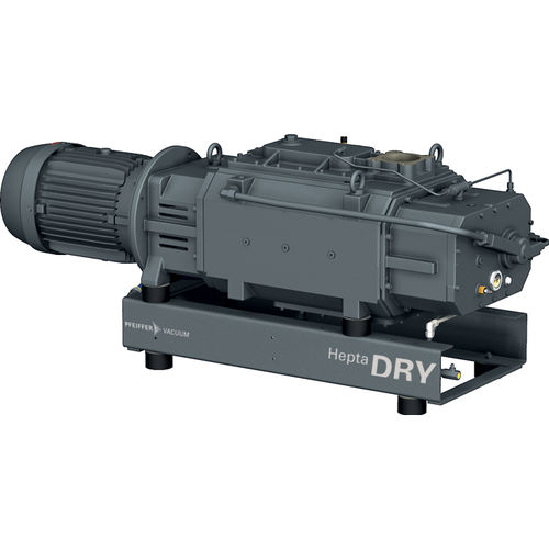Винтовой вакуумный насос Hepta 630 Pdryодноступенчатый с водяным охлаждением