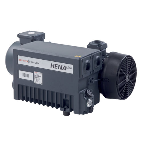 Пластинчато-роторный вакуумный насос Hena 101 со смазкой, одноступенчатый, с воздушным охлаждением