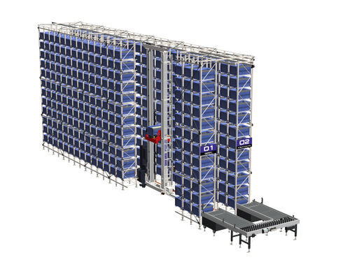 Вертикальная автоматическая система хранения Micro Retriever®не указано