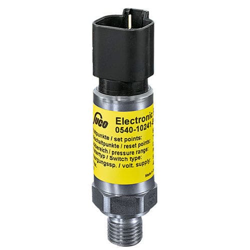 Электронное реле давления 0542 с резьбой, нержавеющая стальIP67