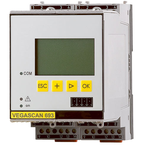 Разделитель сигналов на DIN-рейку VEGASCAN 693цифровой4-20 мАдля измерения уровня