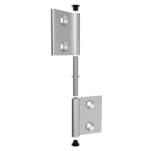 Петля алюминиевая 095AHВинтовая для алюминиевых профилей