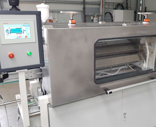 Автоматическая машина для изготовления бортиков чашекдля термоформовочных машин