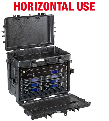 Транспортировочный кейс EX5140с ручкой на колесиках из пенопласта